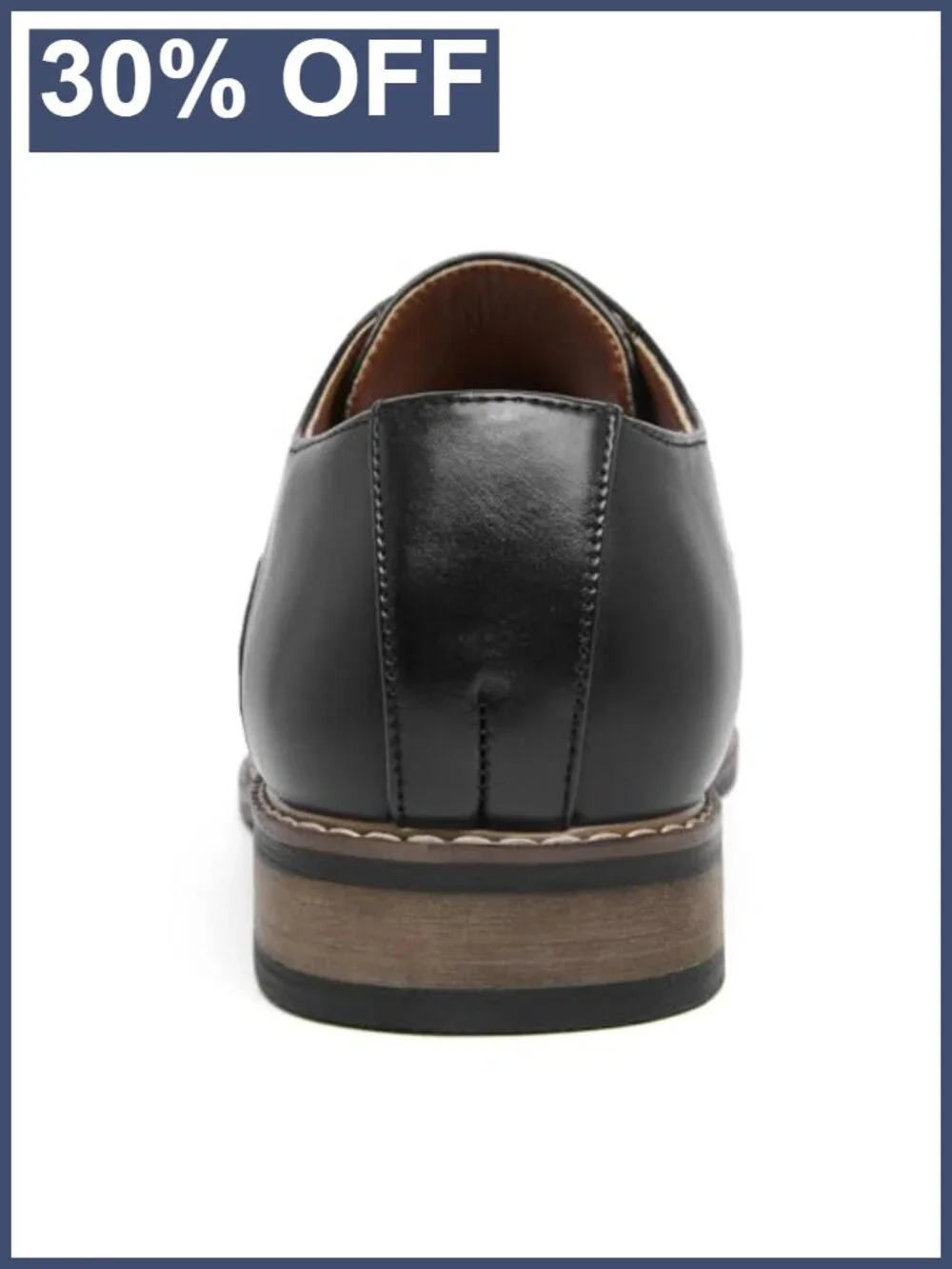 Men's Cap Toe Oxford Dress Shoes Lace Up Formal Business Footwear